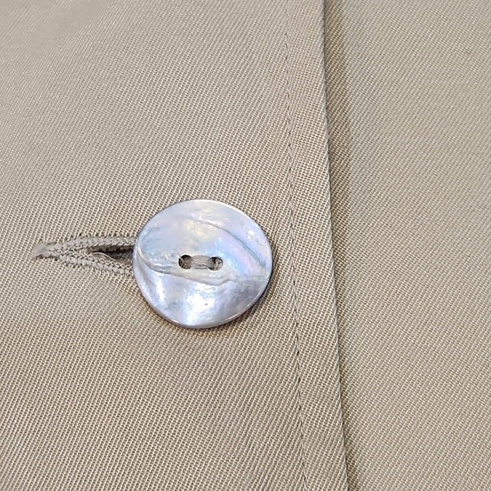 Tweeds Silk Blend Shell Minimalist Button Shirt J… - image 2